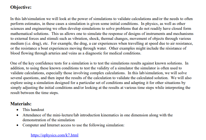 the power of simulations to validate calculations and/or the needs to often