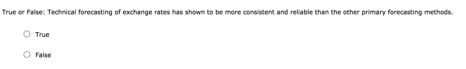 rates. Suppose that Chance Co. believes that movements in the value of