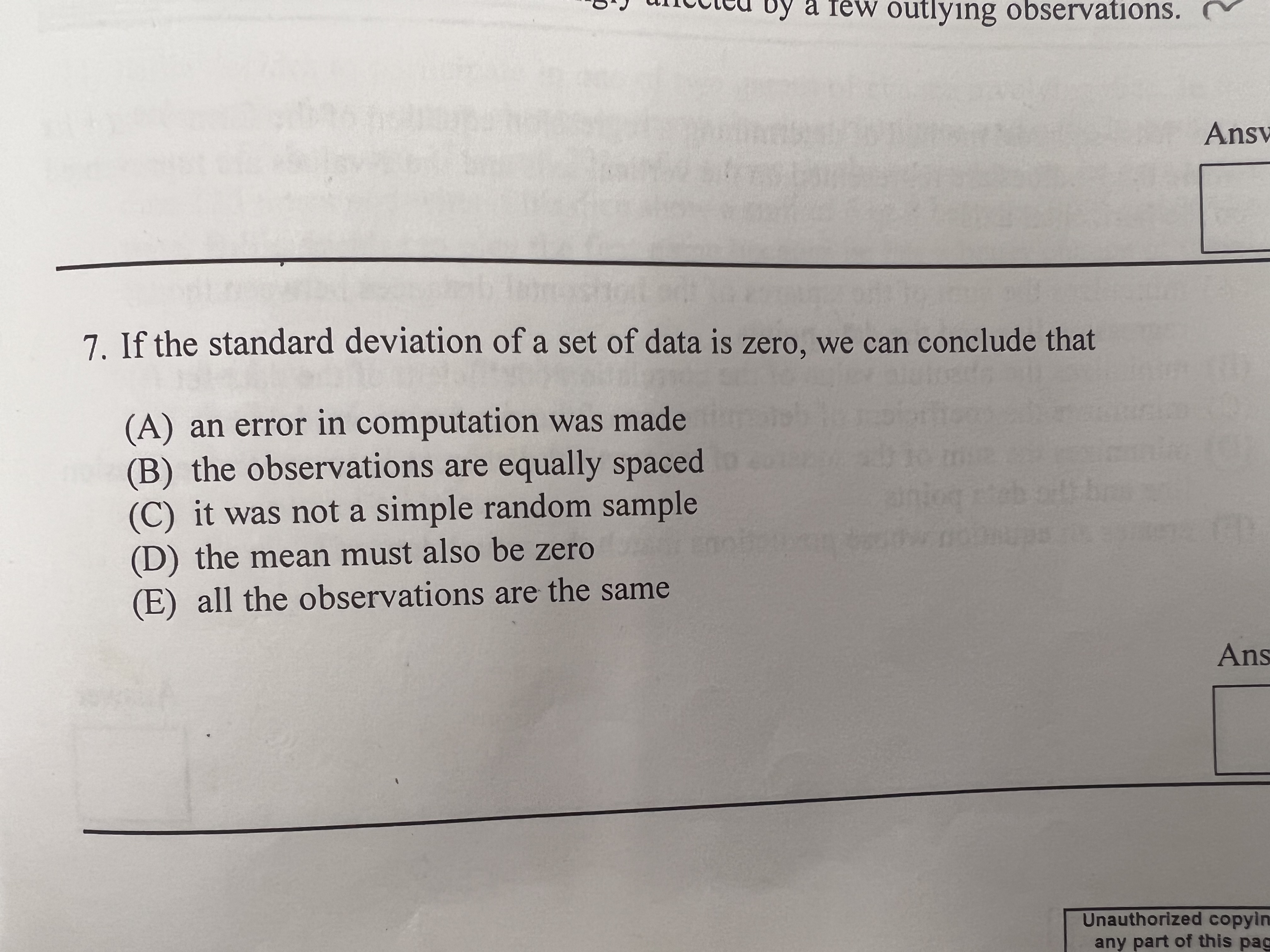 the course had no higher than (A) 65.75 69.24 (C) 71.84 e