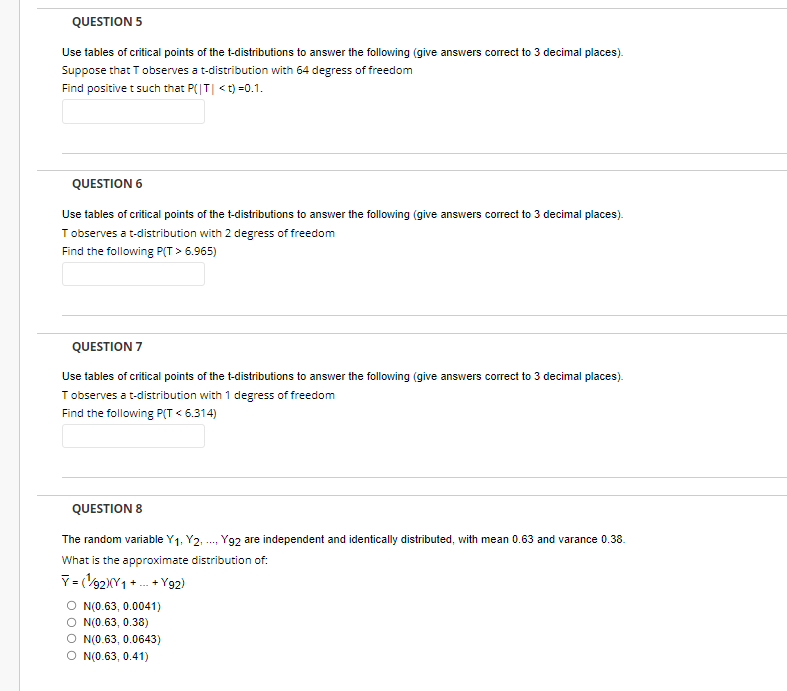 QUESTION 2 If X1, X2. ..., X16 is a simple random sample