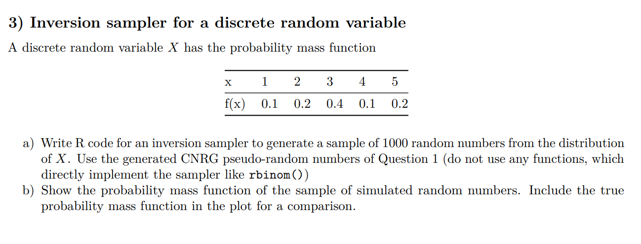 variable X has the probability mass function X 1 2 3 4