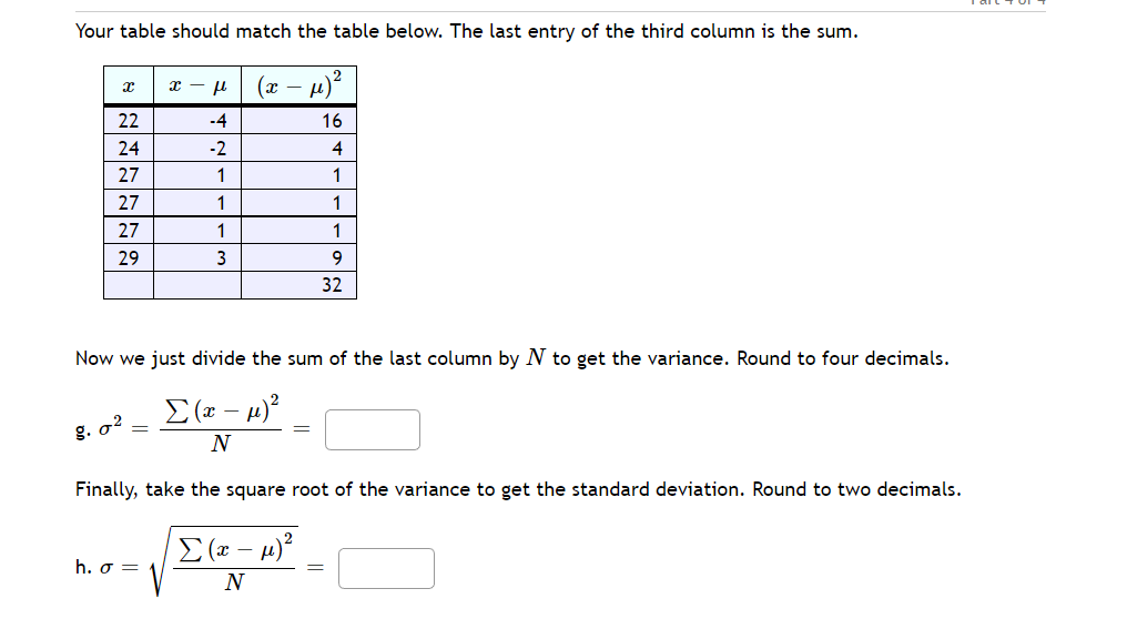 value a: = 22. Keep the sign if it's negative. b.Whenx=22,m,u= 0\"