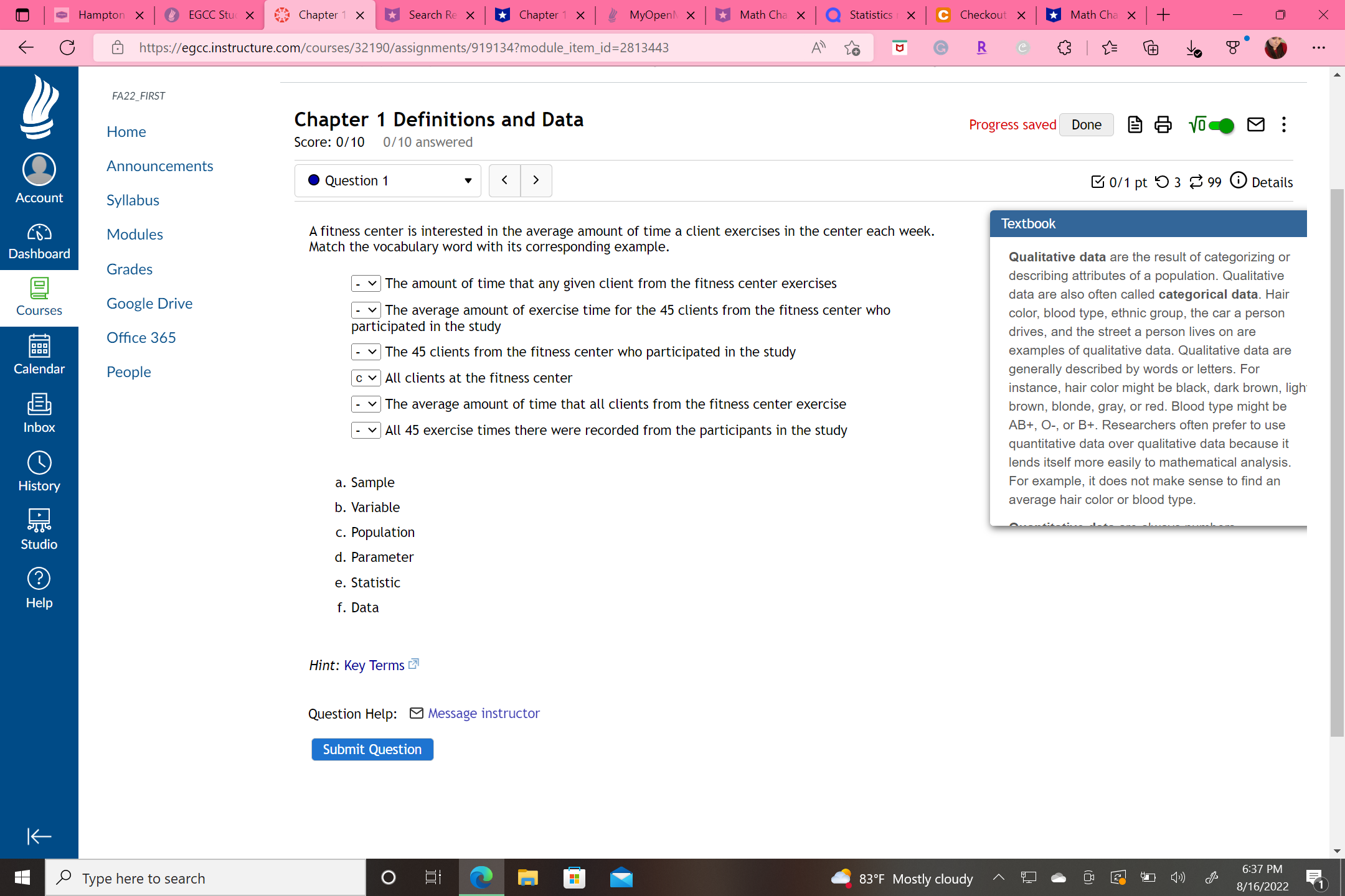 {:3 I {'5 it 9 . FAZZflRST Home Chapter 1 Definitions and