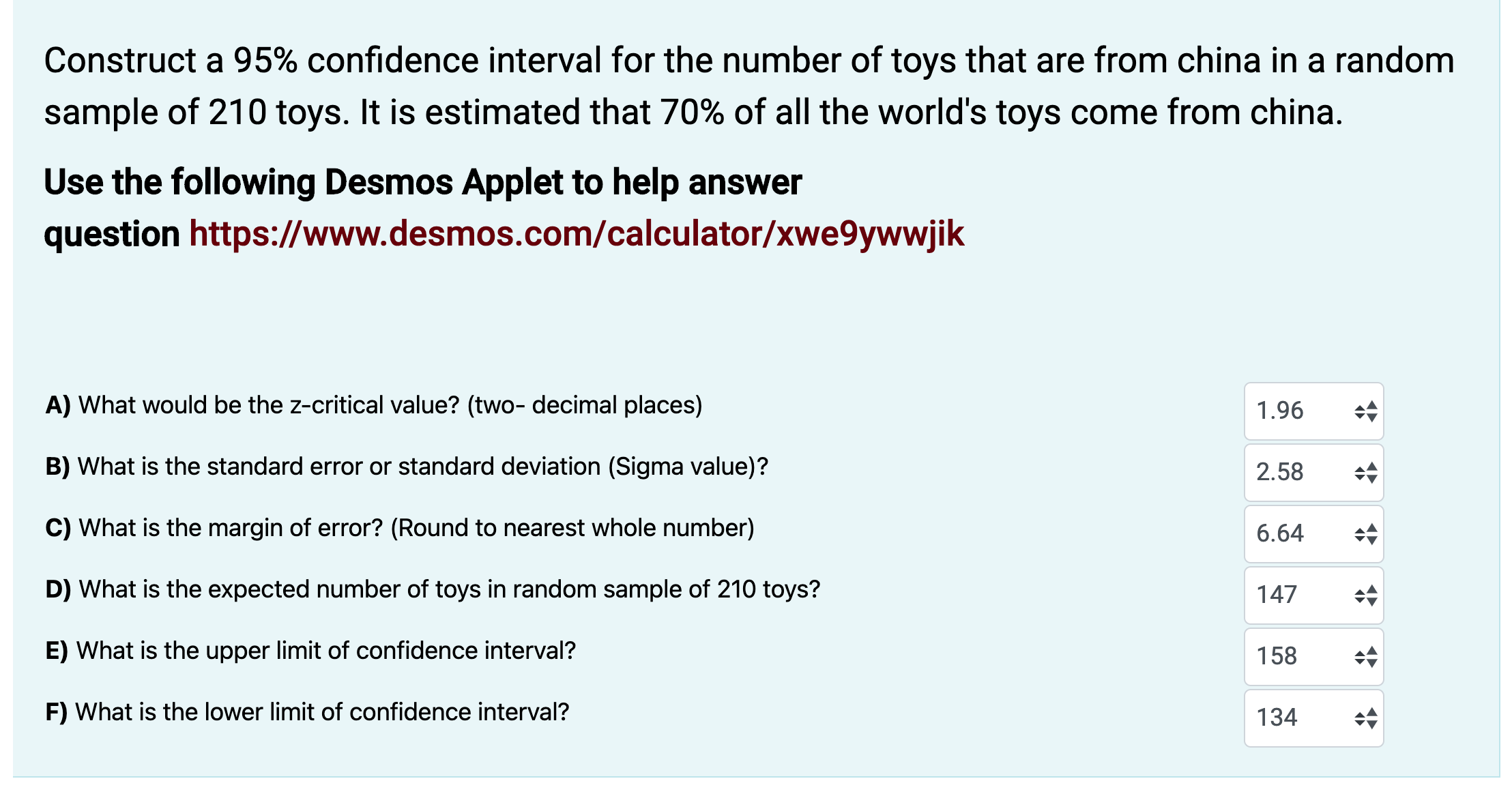 correct is less than 5% 2 16 50 6 No, the chance