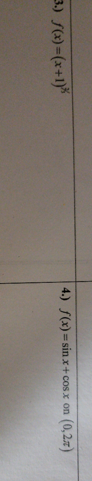  Find the intervals where the function is increasing or decreasing. Use