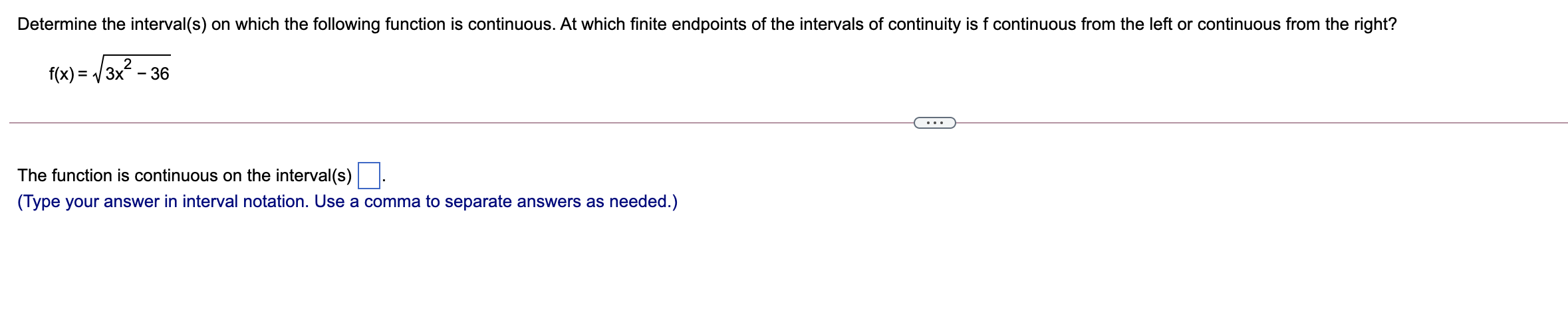 is undened. [:1 c. The function is not continuous at a =
