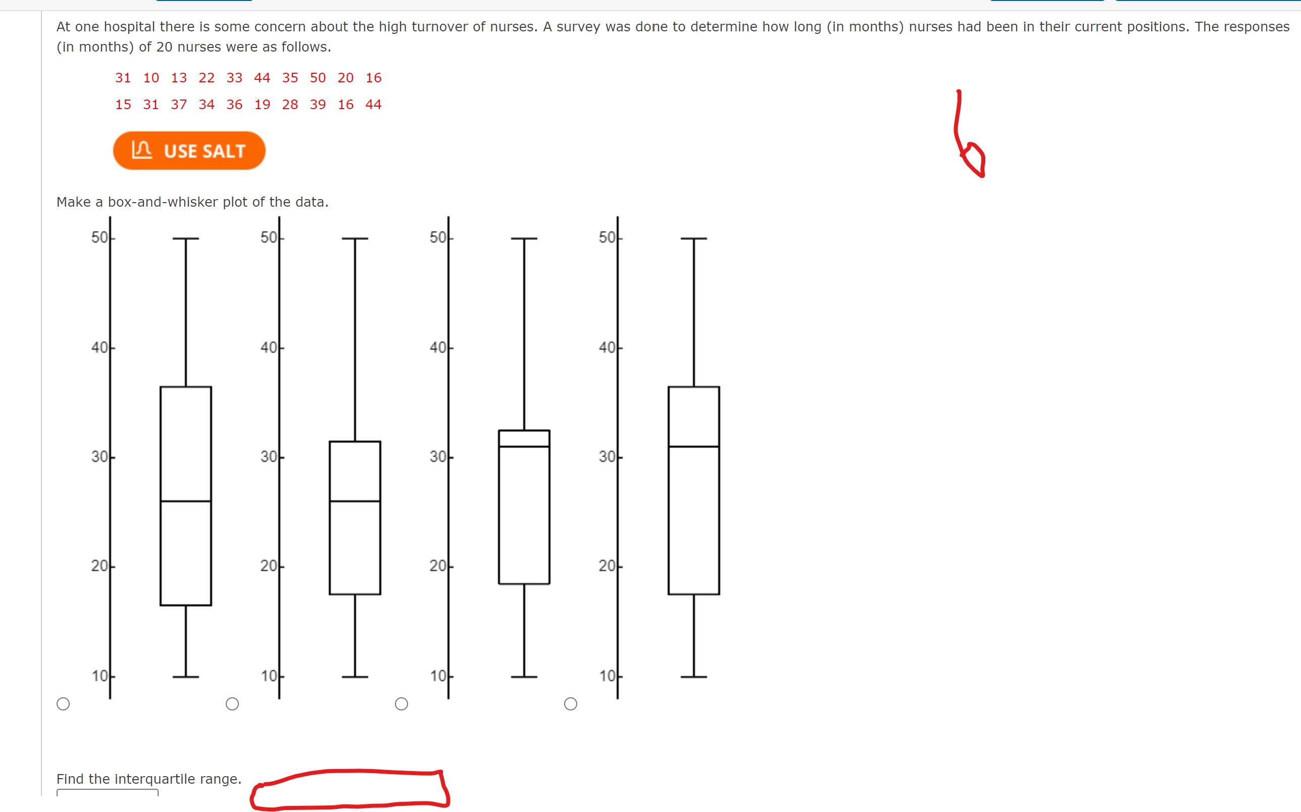 Why do you expect the difference in standard deviations between data sets