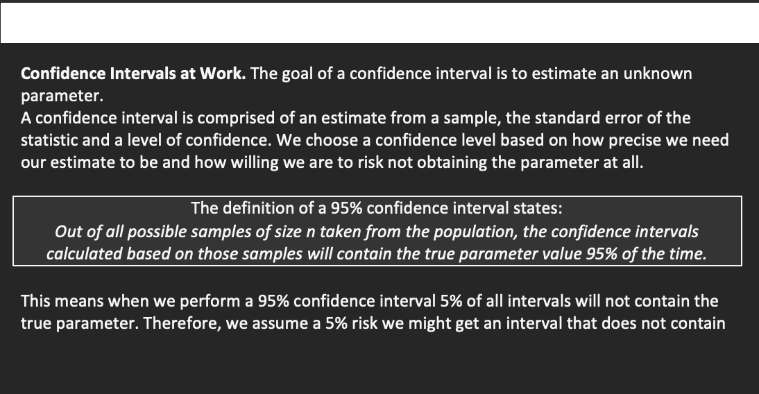 Please provide a step by step solution and explanation. Confidence Intervals