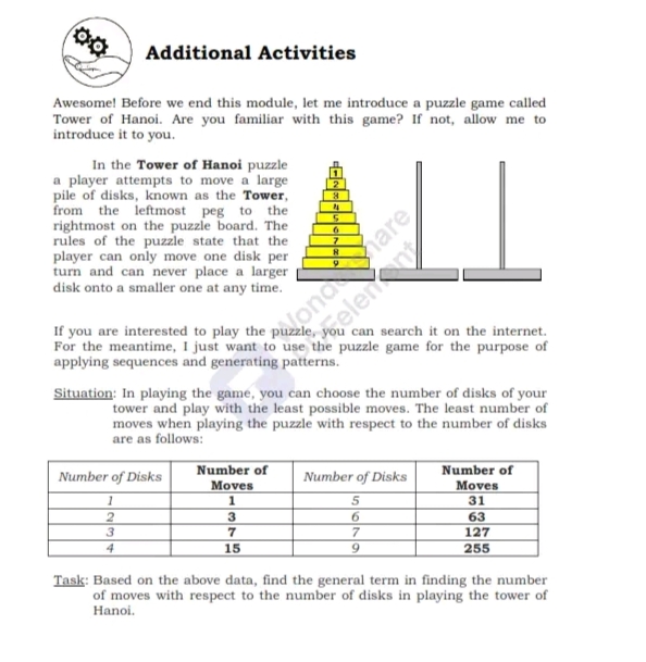 Additional Activities Awesome! Before we end this module, let me introduce