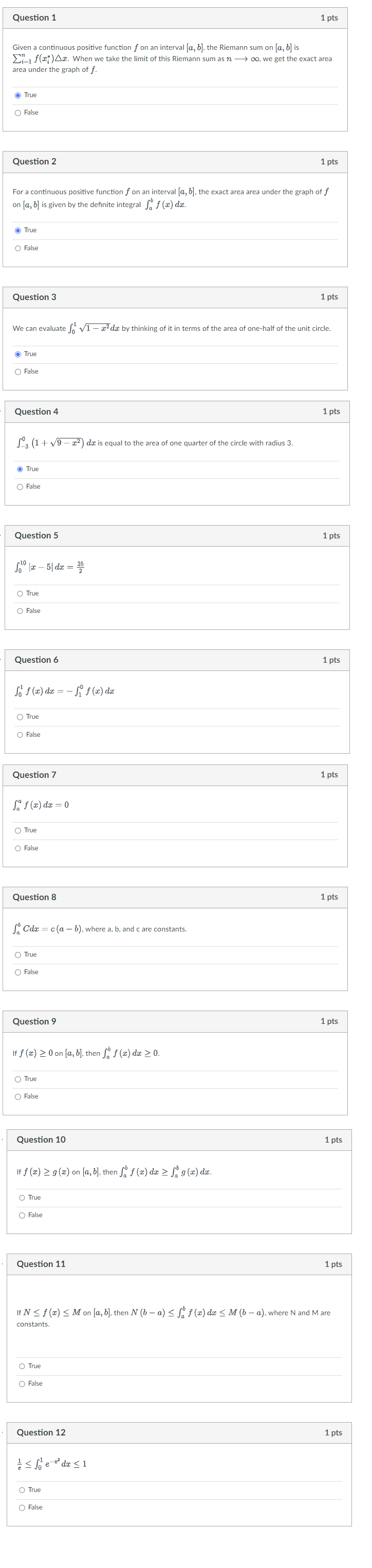 an interval [a, b]. the Riemann sum on [a, b] is Ei=1