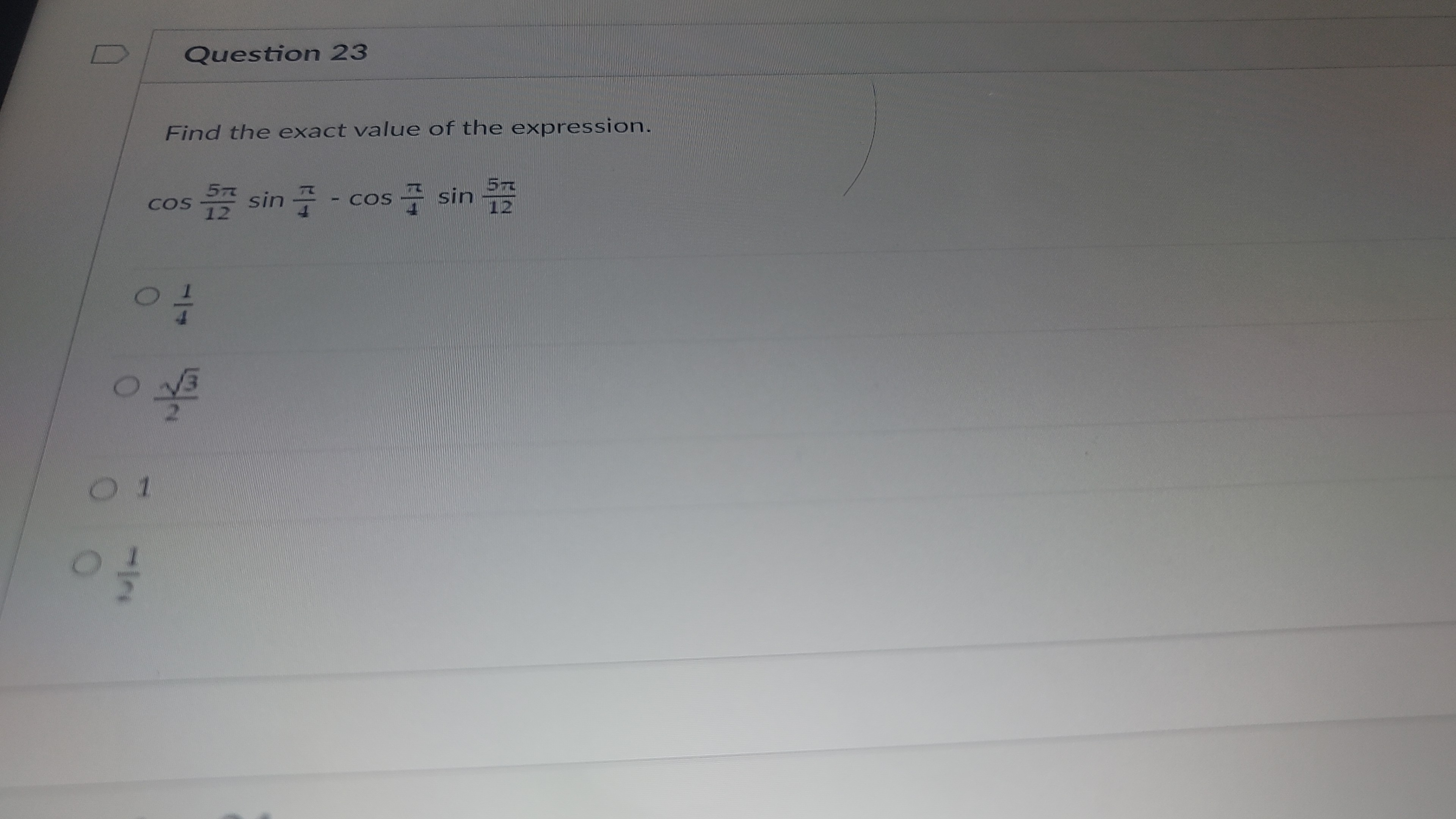 01 OD Question 24 Complete the identity. 2 tan x - (1