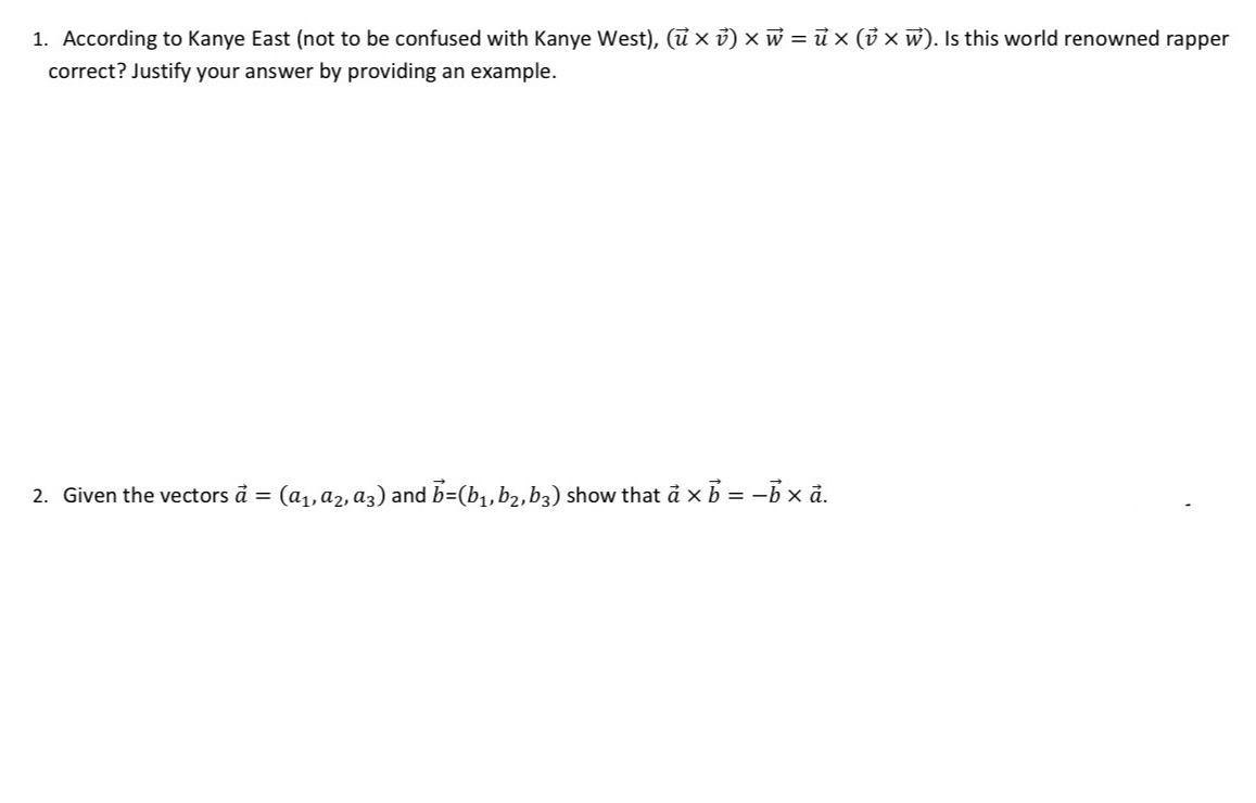 I need help with these 2, need an answer in both