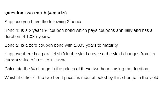 Question mo part b (4 marks) suppose you have the following 2