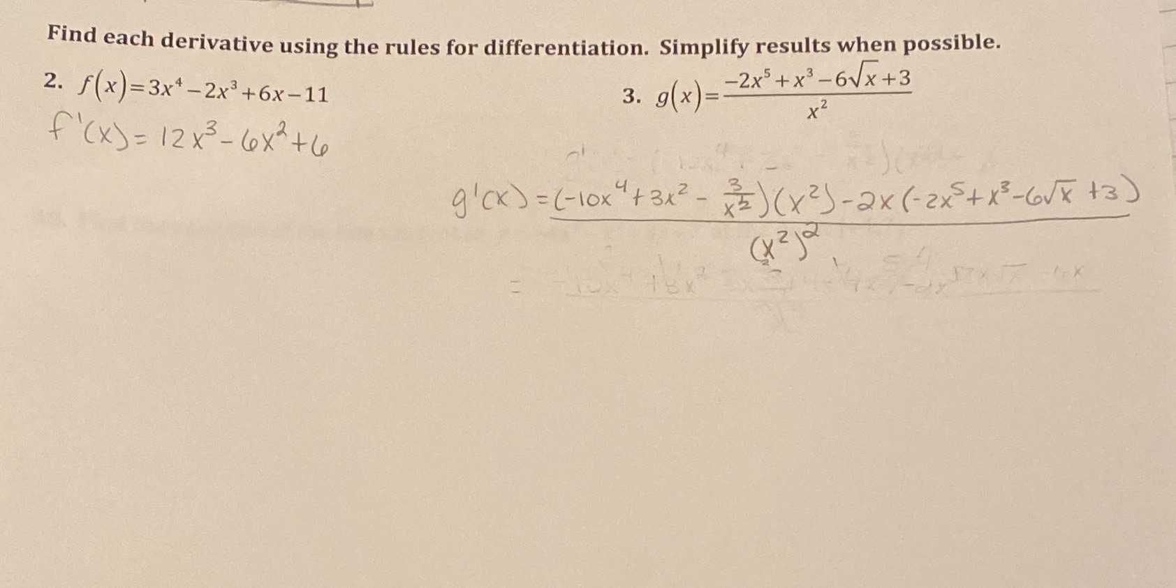 I need help with number 3. The square root really has
