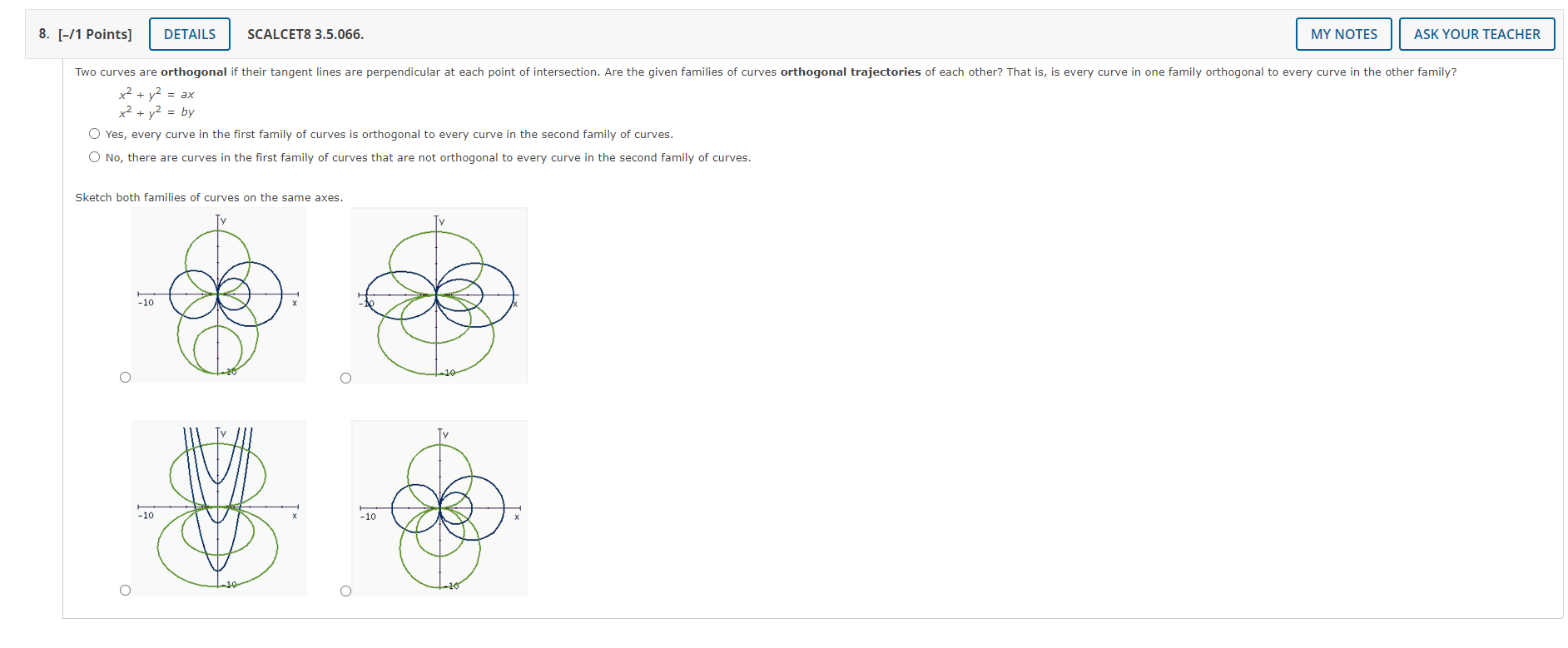 differentiation. 6 cos(x) sin(y) = 3 y' Need Help? Watch It7. [-/1