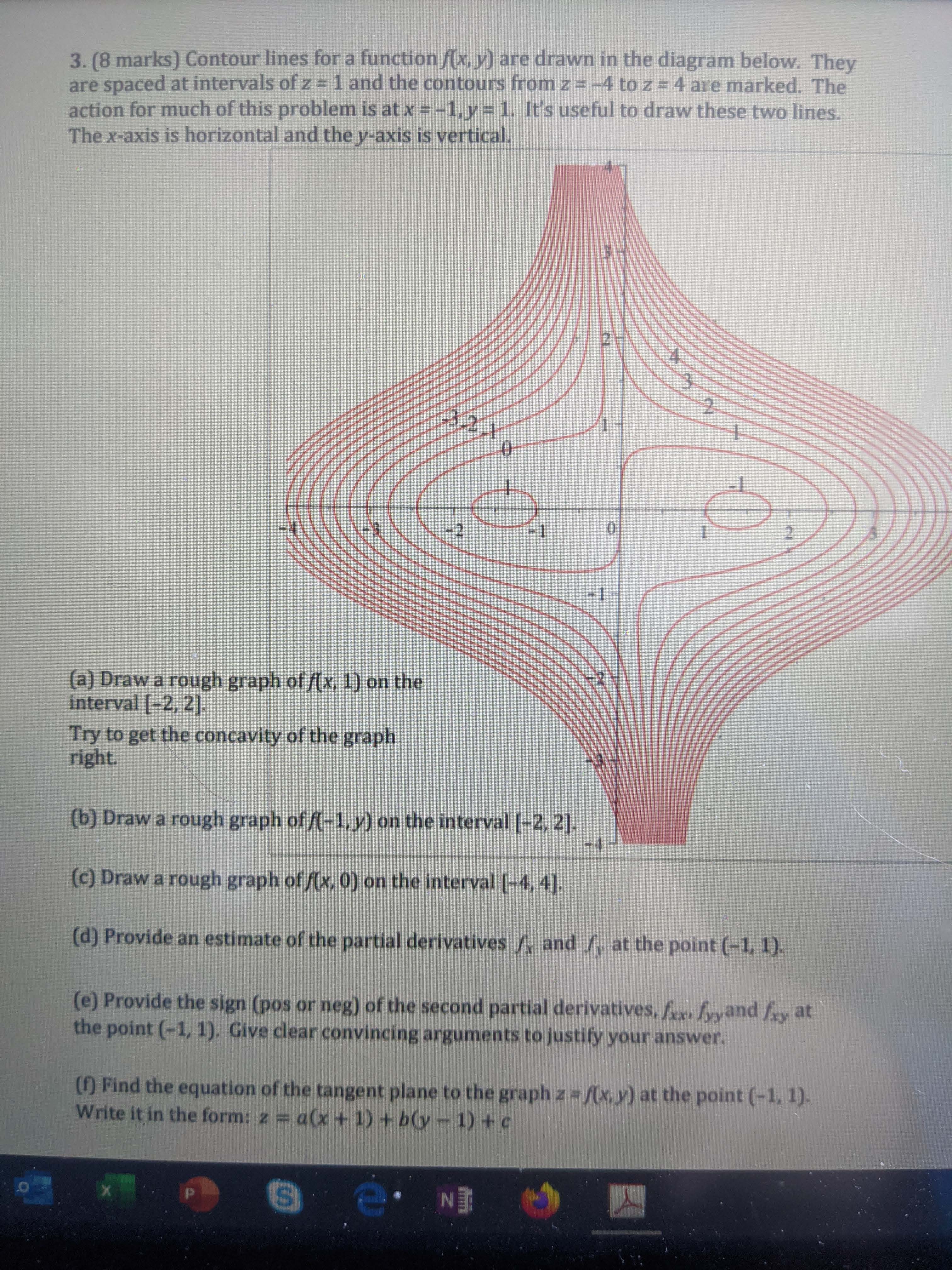 drawn in the diagram below. They are spaced at intervals of z