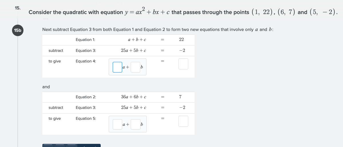 Inconsistent. D14. Consider the system: Equation 1 Equation 2 x3y+32=5 x2y+4z=2 Let