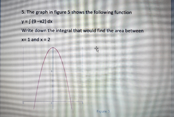 I appreciate the effort. 5. The graph in figure 5 shows the