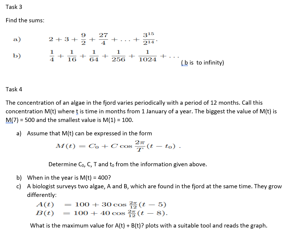 Tuesday 4th october Task 1 Find the limit values: t - 3