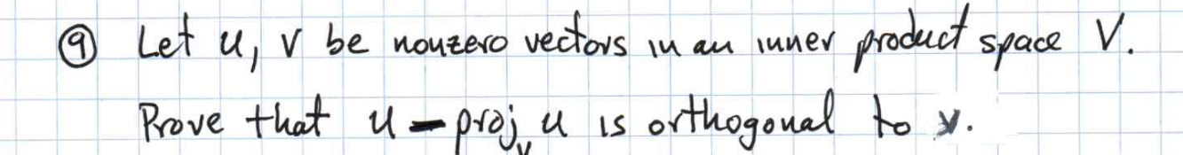 that the following functions define an inner product ou IR, where U