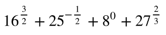 only positive exponents. \f3 NW a a2 . b- 3\fFor each of