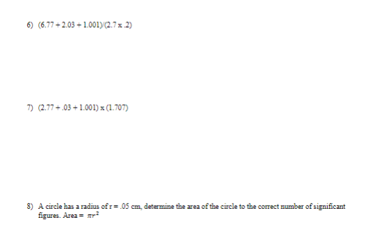discussing measurement accuracy and precision, significant figures, and scientific notation. The notion