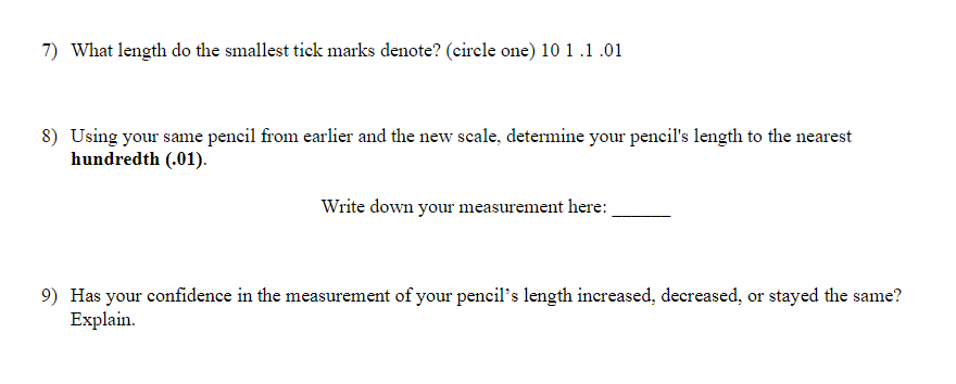 discussing measurement accuracy and precision, significant figures, and scientific notation. The notion
