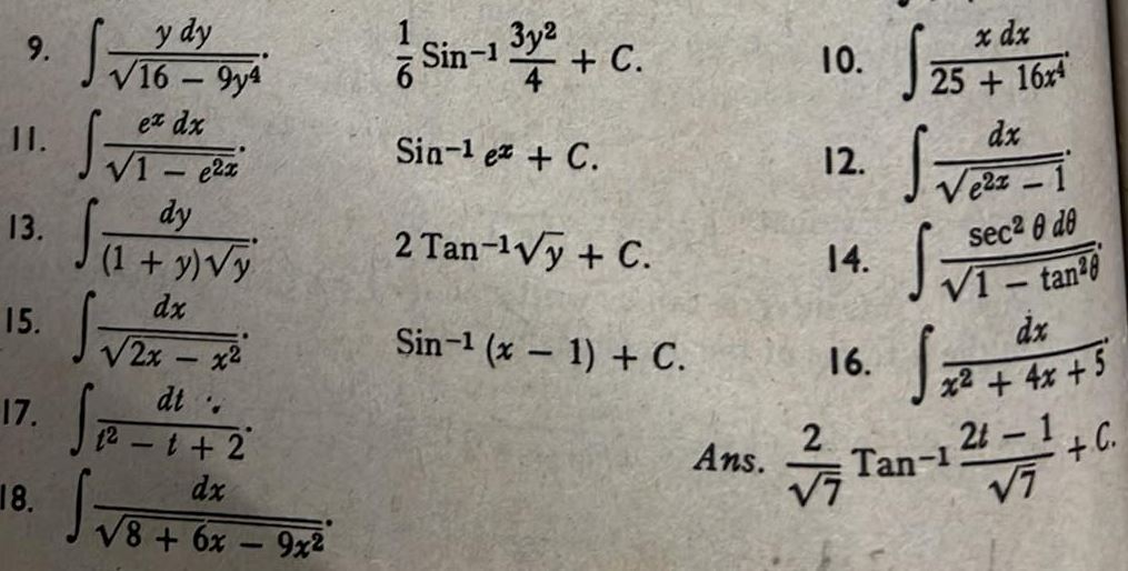 Please answer 9- 16. Disregard the given answer since the teacher