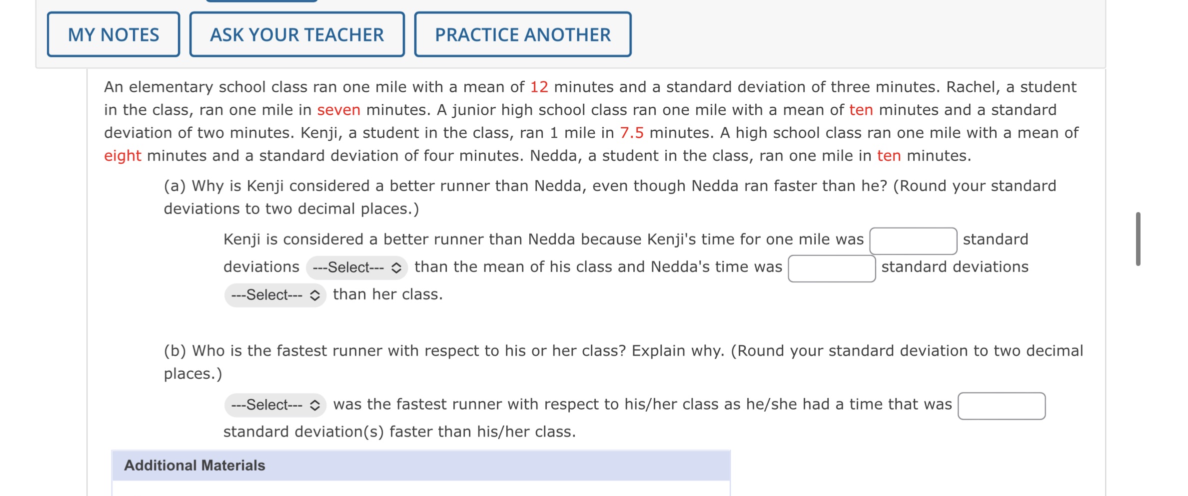  MY NOTES ASK YOUR TEACHER PRACTICE ANOTHER An elementary school class