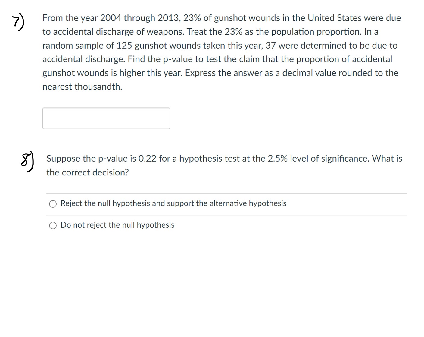 by the Department of Health and Human Services. Test the claim that
