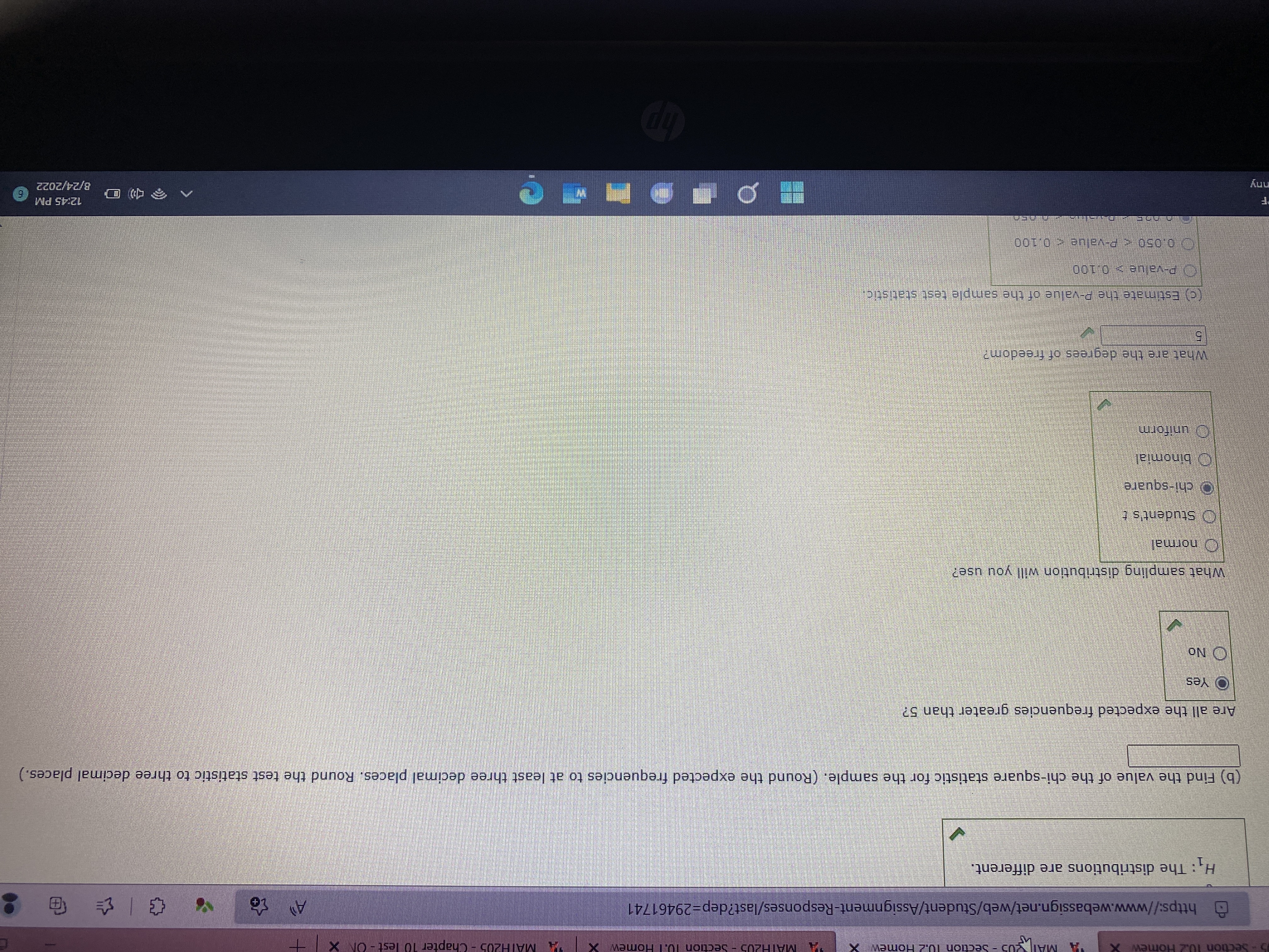 The accuracy of a census report on a city in southern California