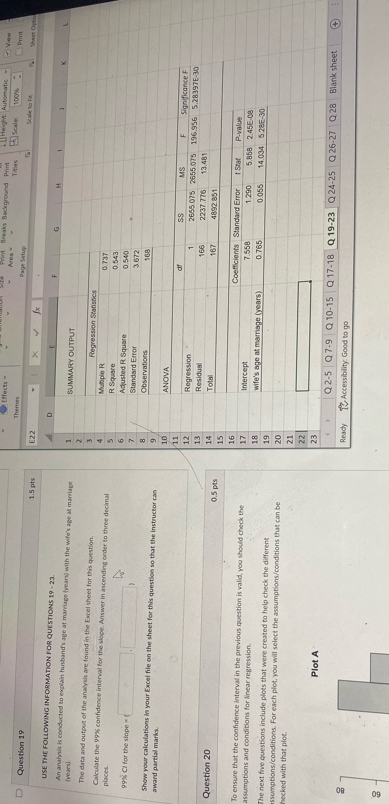 v Titles Scale: 100% Print Themes Page Setup Scale to Fit Sheet
