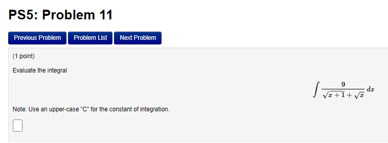 Find f' (x) and find f (3) =P35: Problem 13 {1 point)