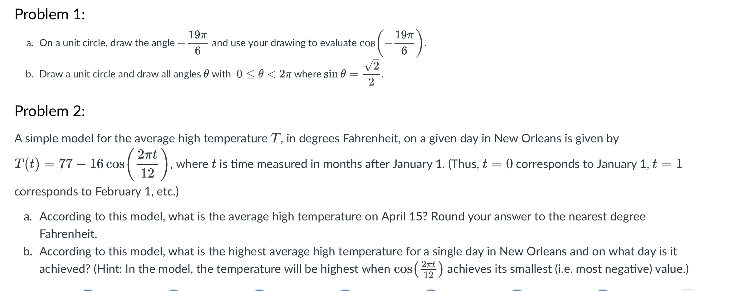  Problem 1: . . 1971' , 1971' a. On a unit