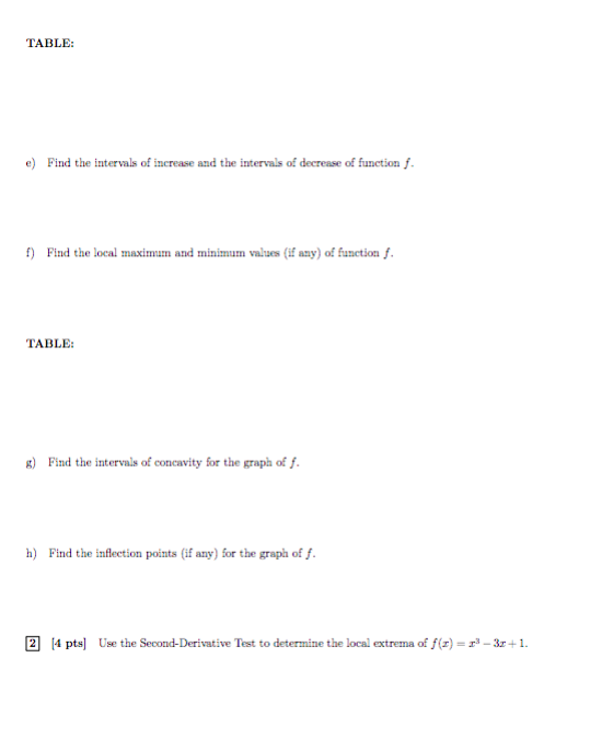 of f, that is, find lim, . . f(x) and lim, .4