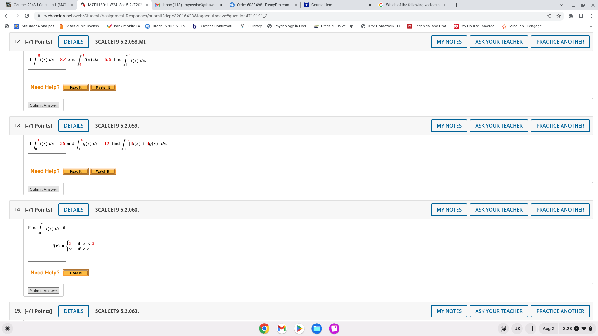 (F202 x M Inbox (113) - myassine3@hawkr x Order 6033498 - EssayPro.com