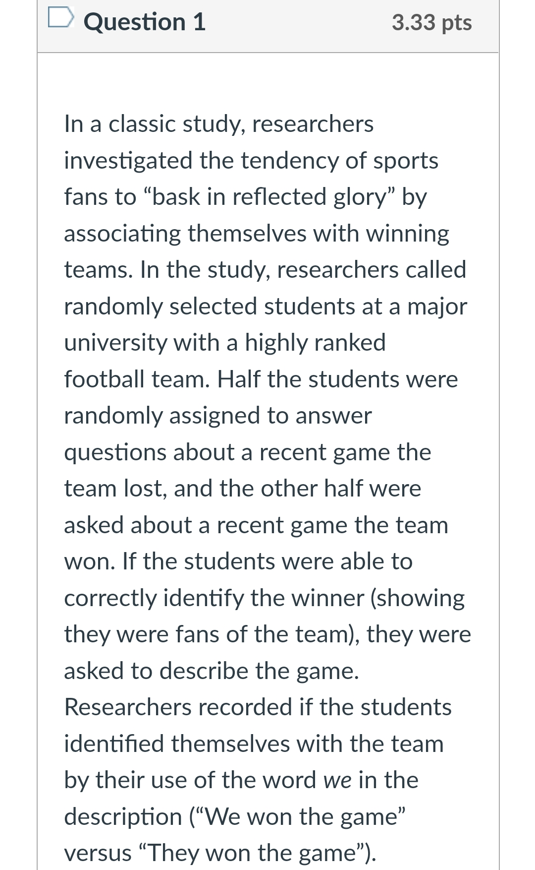 per month). What is the largest population to which we can generalize