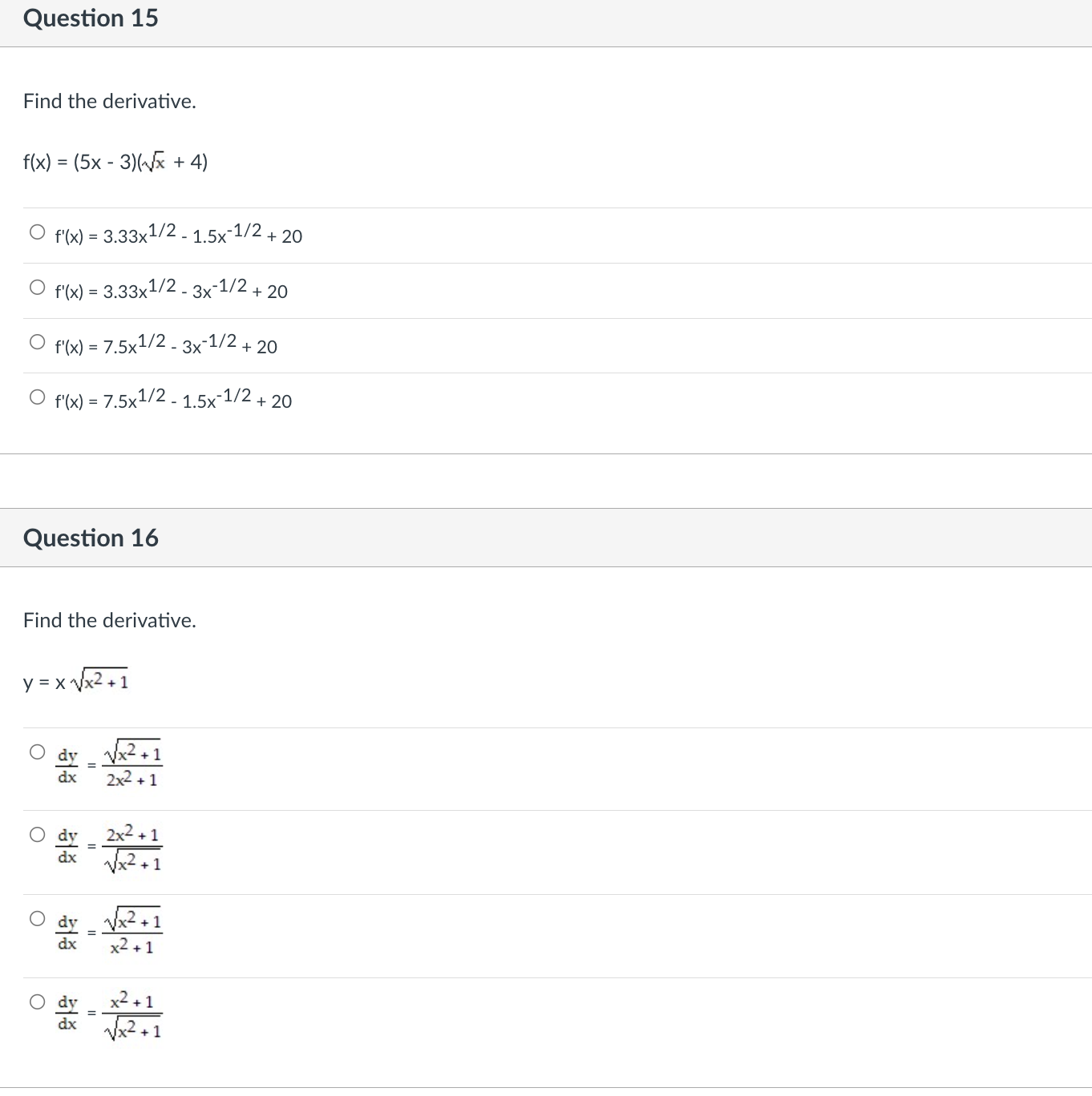 = 4 sec x tan x - - csc2-x - 126x2 cos(6x3)