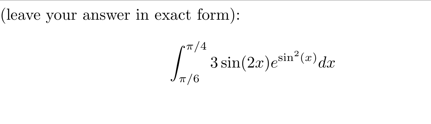 is , 3 ( ez - e = 3 (e - ye