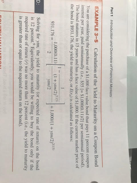 This class is Financial Markets and Institutions. How do we solve