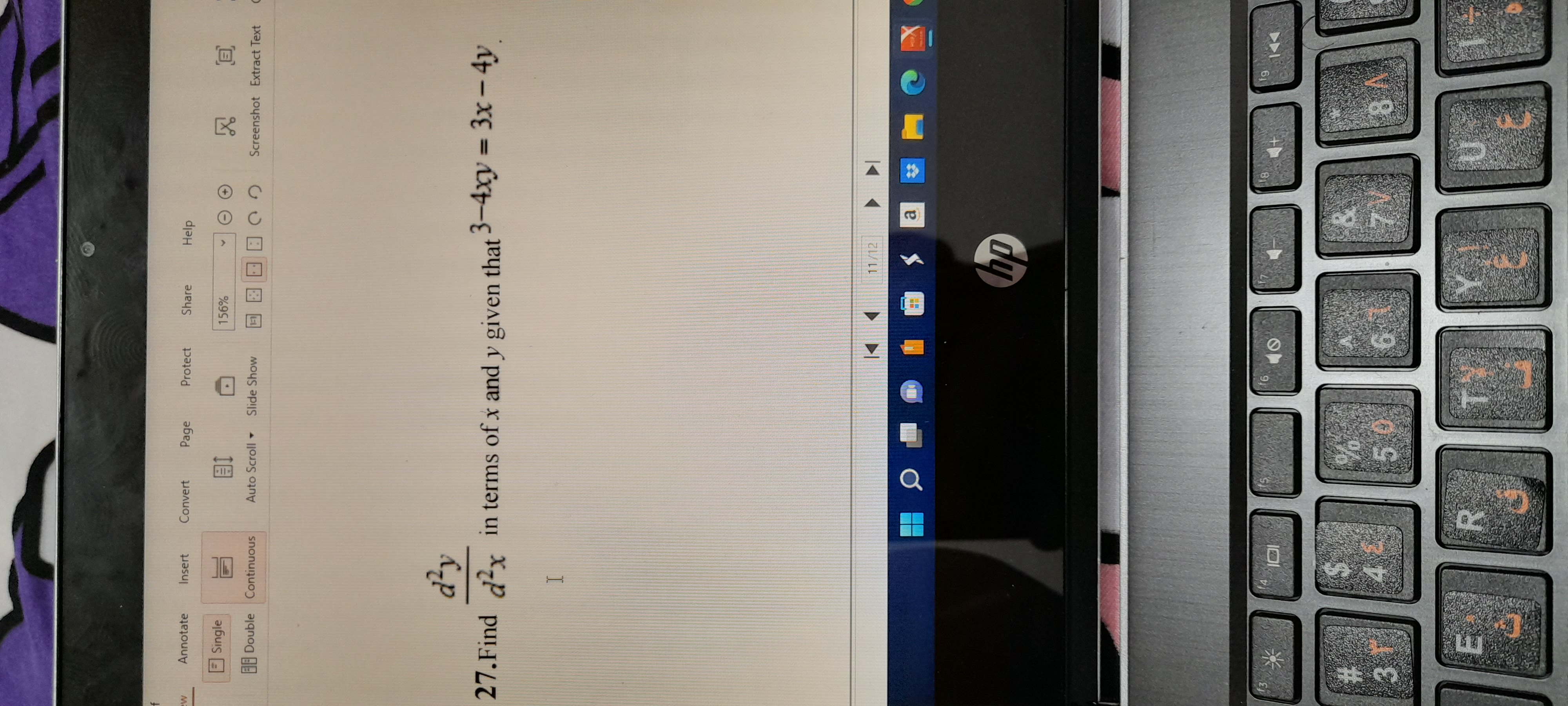  Annotate Insert Convert Page Protect Share Help Single BI 156% X