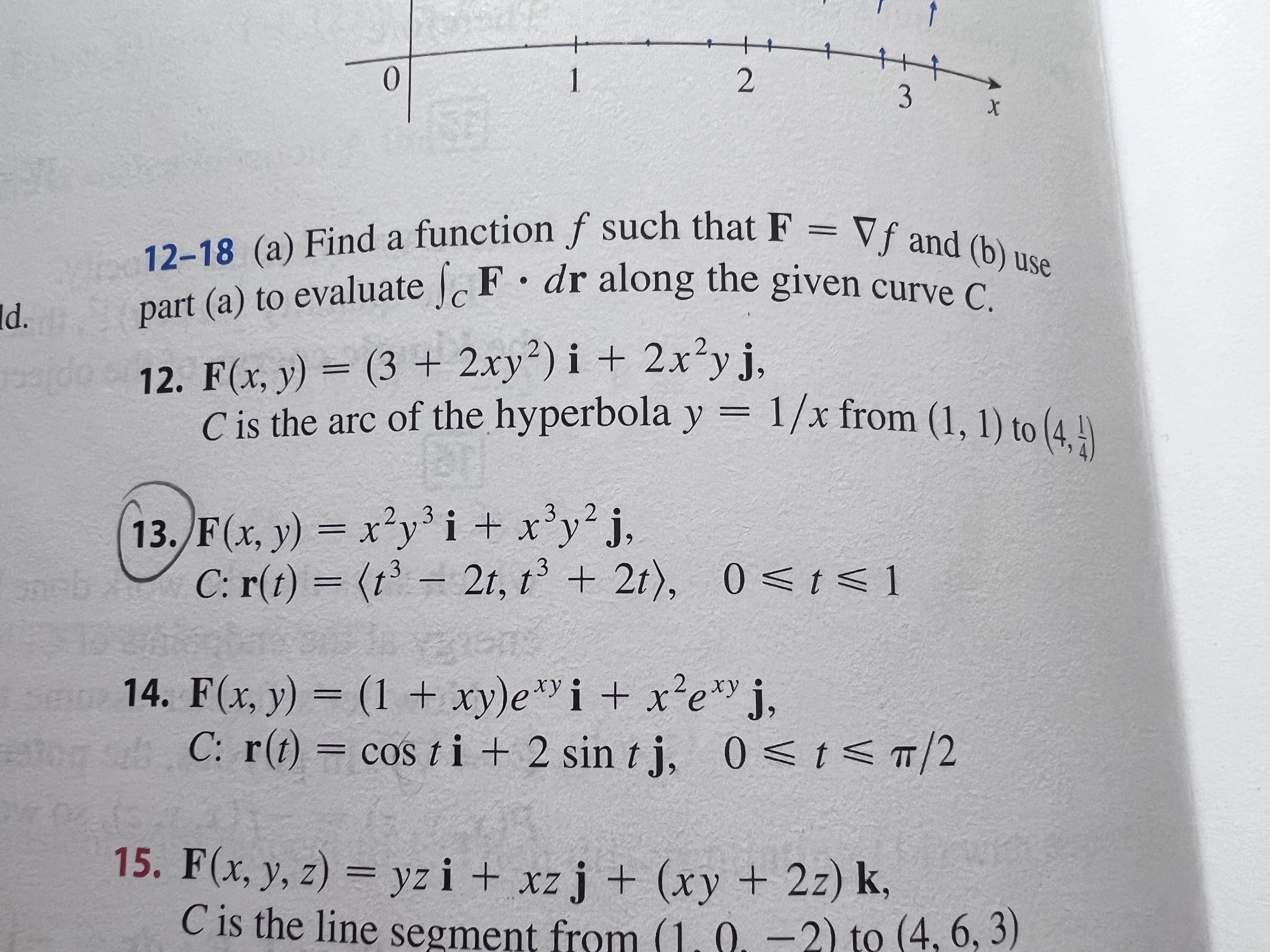  O 2 3 X 12-18 (a) Find a function f such