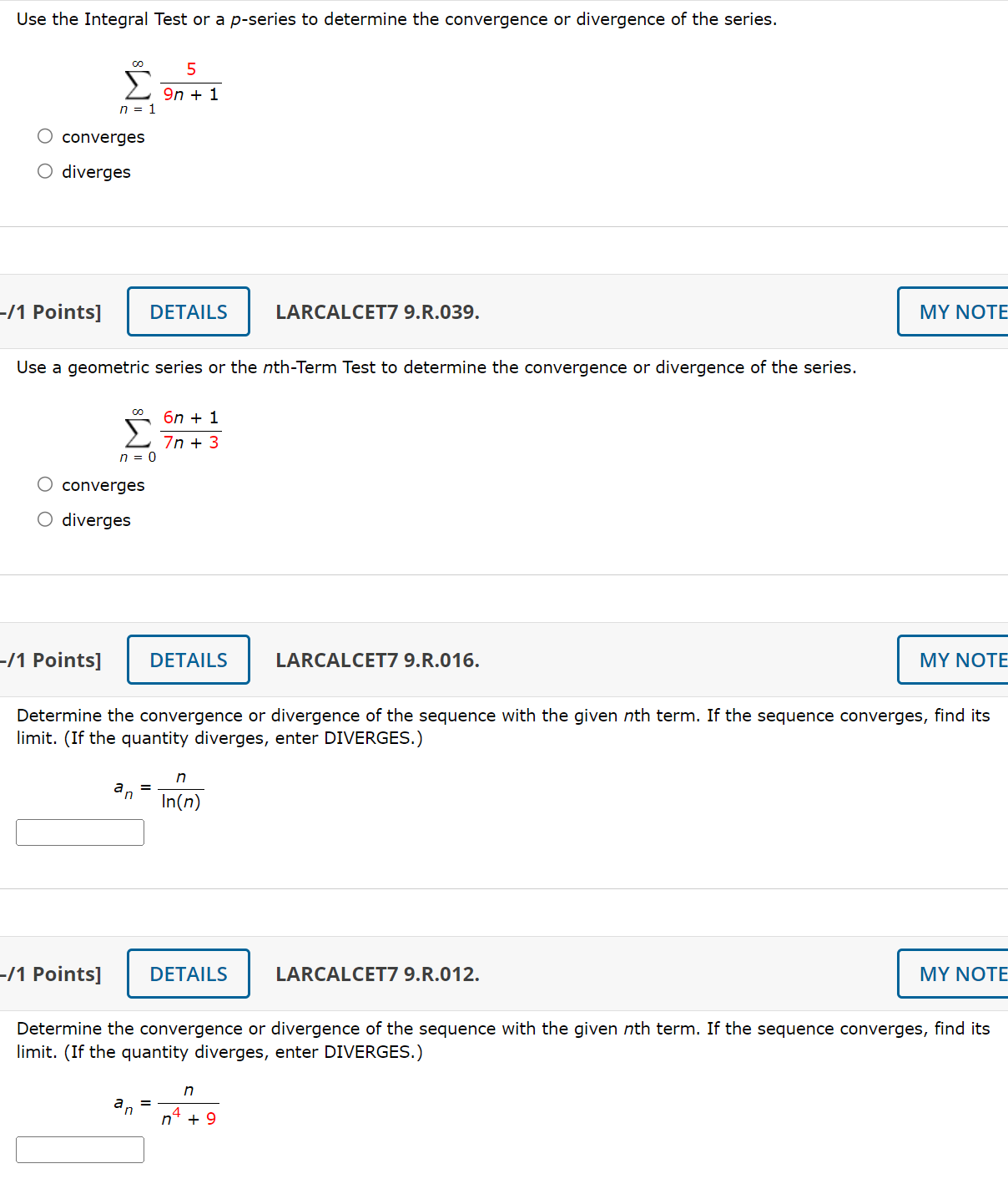 monotonic and not bounded O monotonic and not bounded O monotonic and