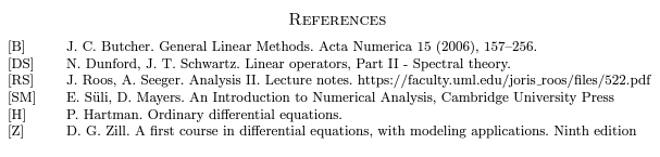 + h)" (n =1, 2, ...) This simple example allows us to