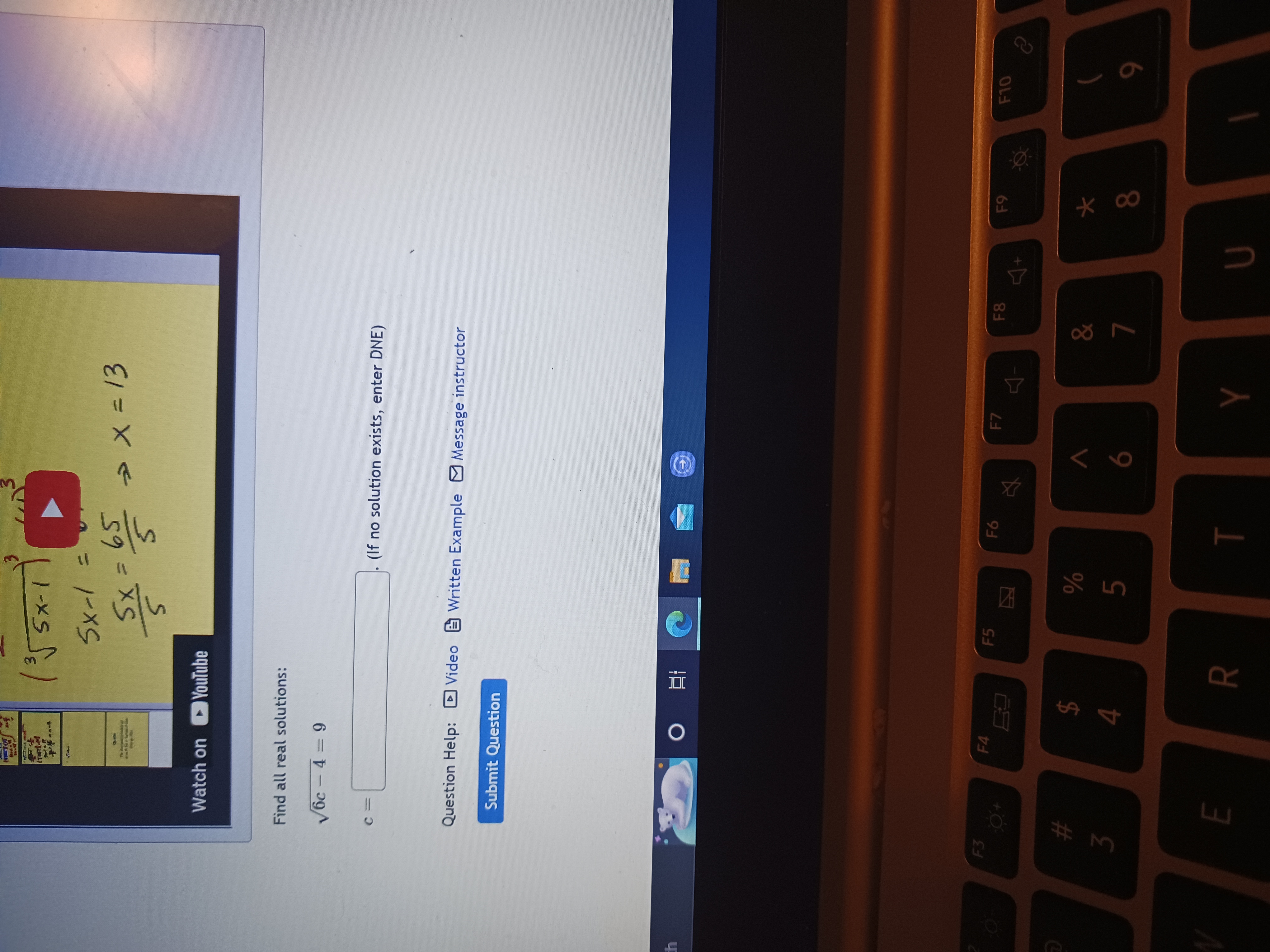  ( 35 5 x-1 ) 5x-1 = 5X = 65 2