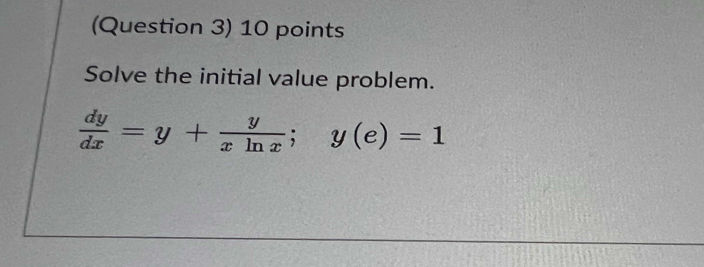 dac y + y Inr y ( e =1