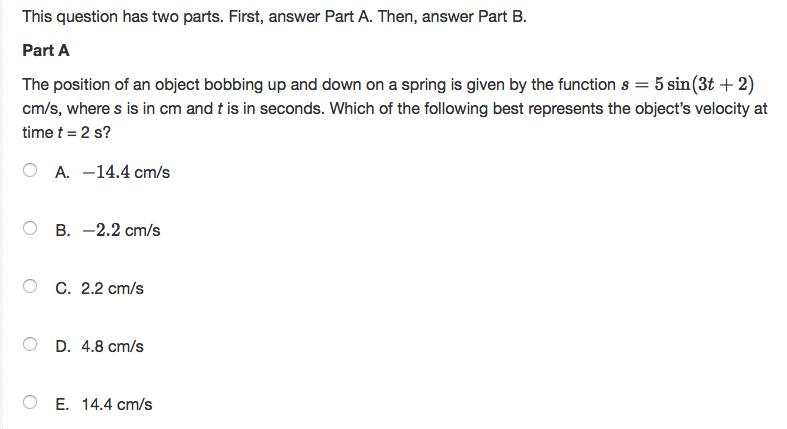 hours, how fast is the distance between the boats increasing? O A.