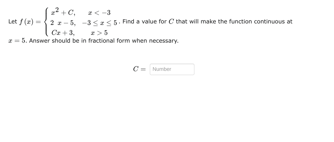 'Number ' For the graph below, find all x- values where the
