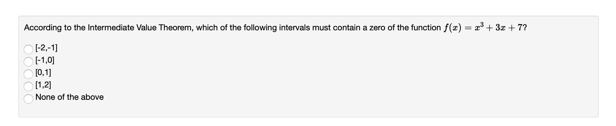 at -2? Answer: b = (d) For what value(s) of b does