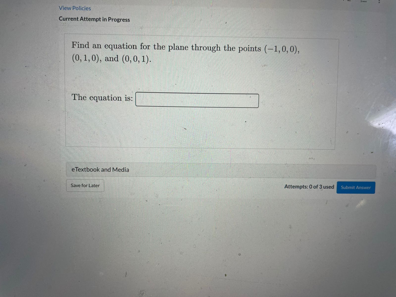 . W ( VXW ) . W = e Textbook and Media